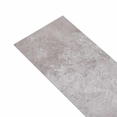Selvklæbende PVC Plankegulve 30,5 x 61 cm 28 pcs PVC Jord Grå