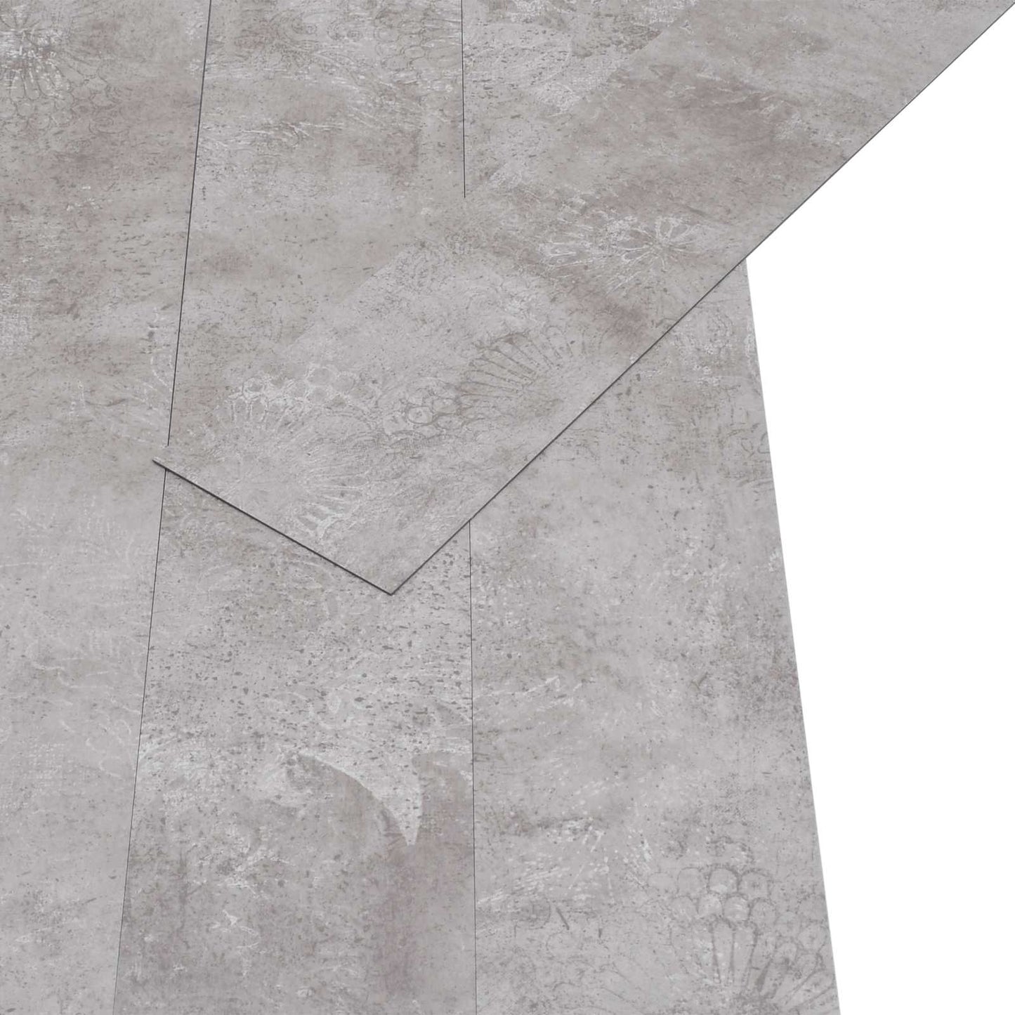 Selvklæbende PVC Plankegulve 30,5 x 61 cm 28 pcs PVC Jord Grå