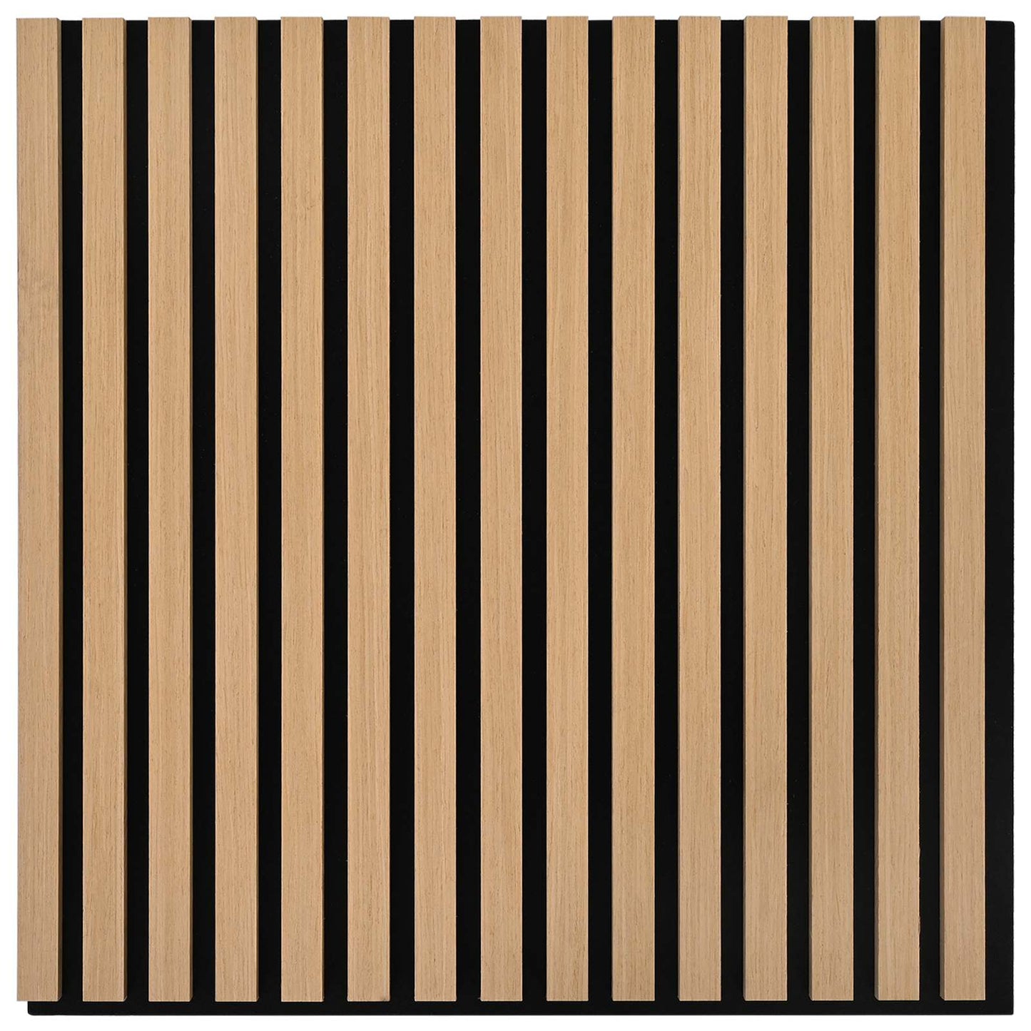 Vægpaneler 2 pcs Naturfarvet 60,5 x 60 cm