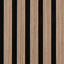 Vægpaneler 2 pcs Brun 60,5 x 60 cm