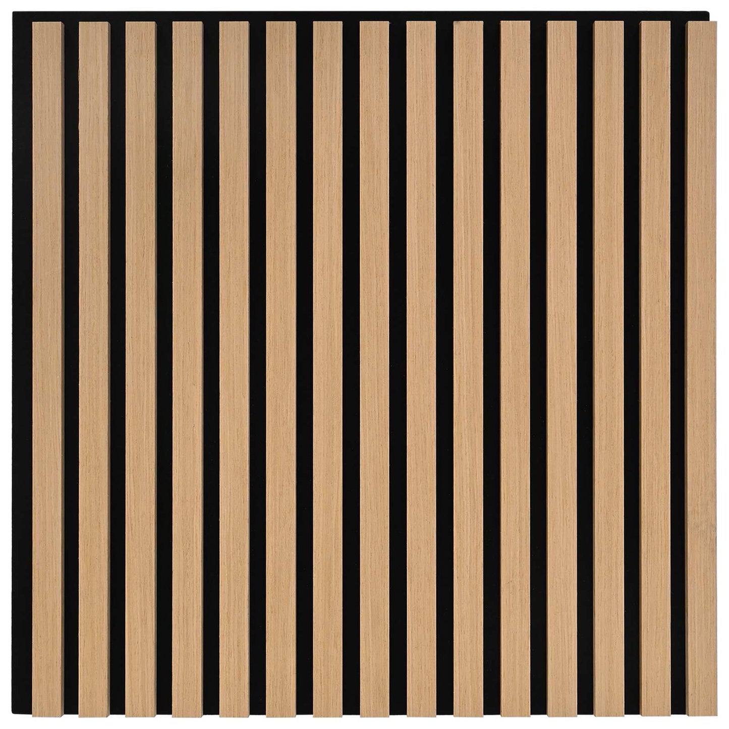Vægpaneler 8 pcs Naturfarvet 60,5 x 60 cm