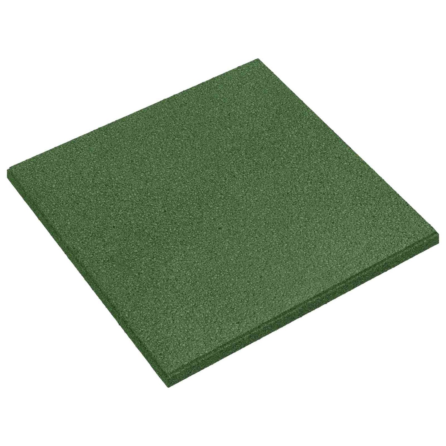 Faldbeskyttelsesfliser 6 pcs Grøn 50 x 50 cm Gummi