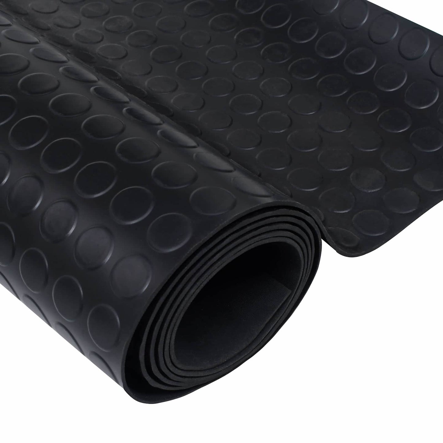 Gulvmåtte Sort 1 x 2 m Gummi