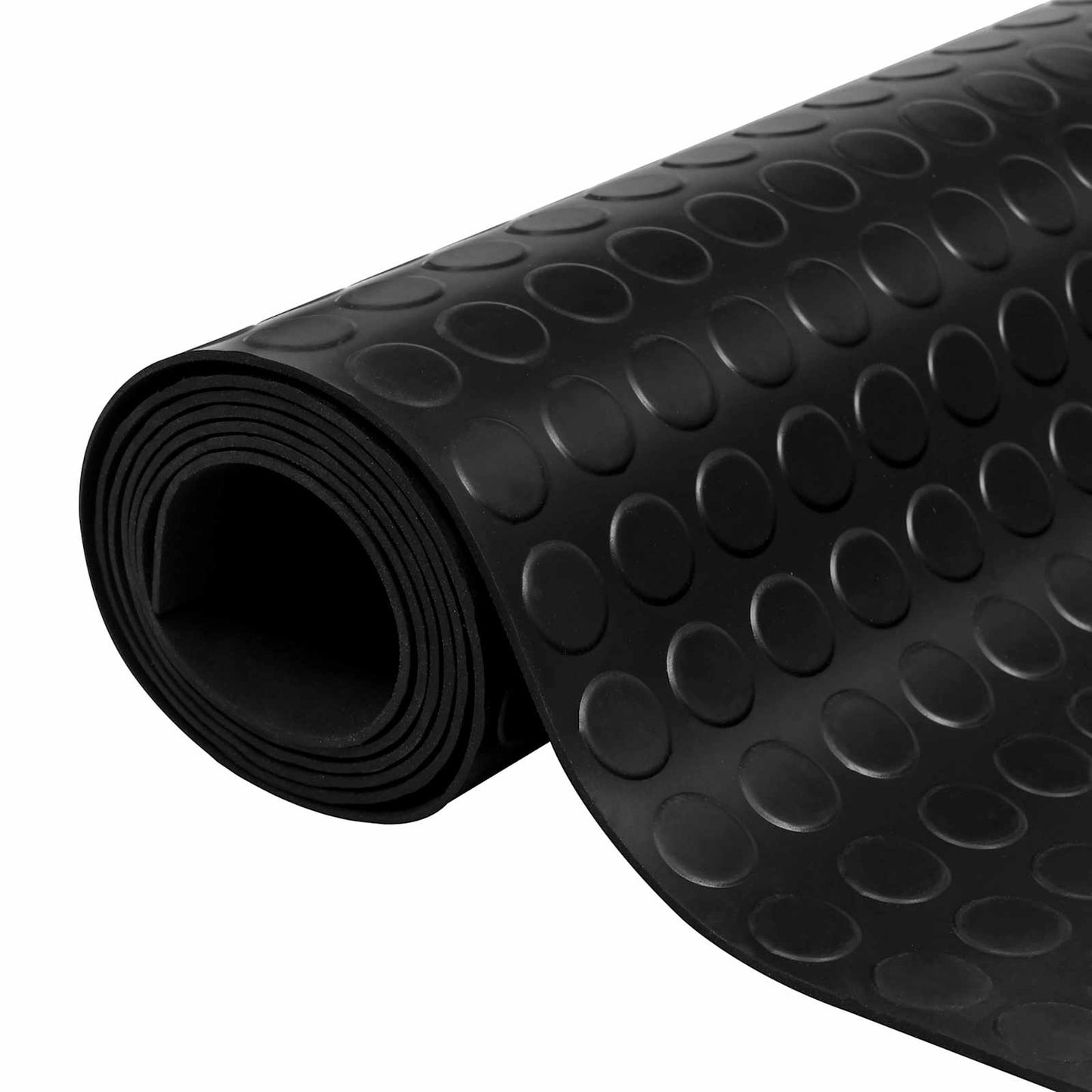 Gulvmåtte Sort 1 x 2 m Gummi