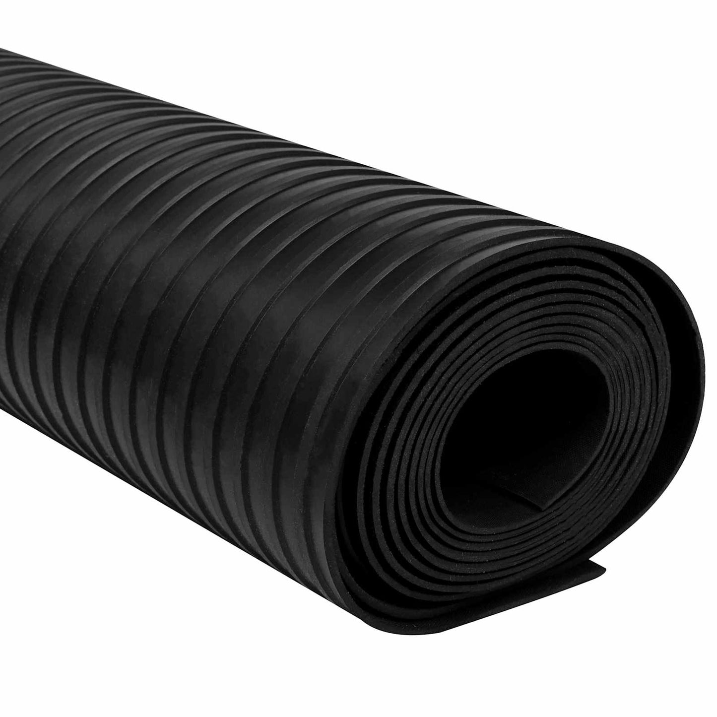 Gulvmåtte Sort 1,5 x 4 m Gummi
