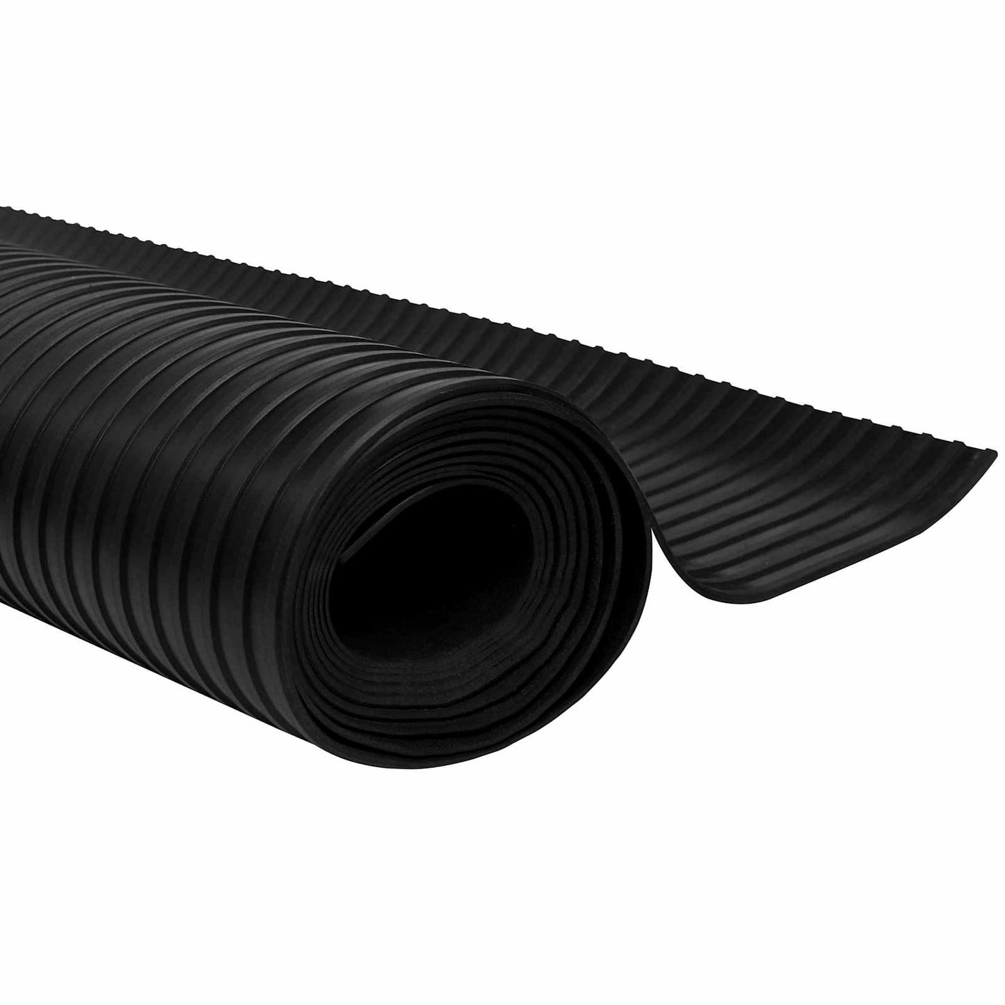 Gulvmåtte Sort 1,5 x 4 m Gummi