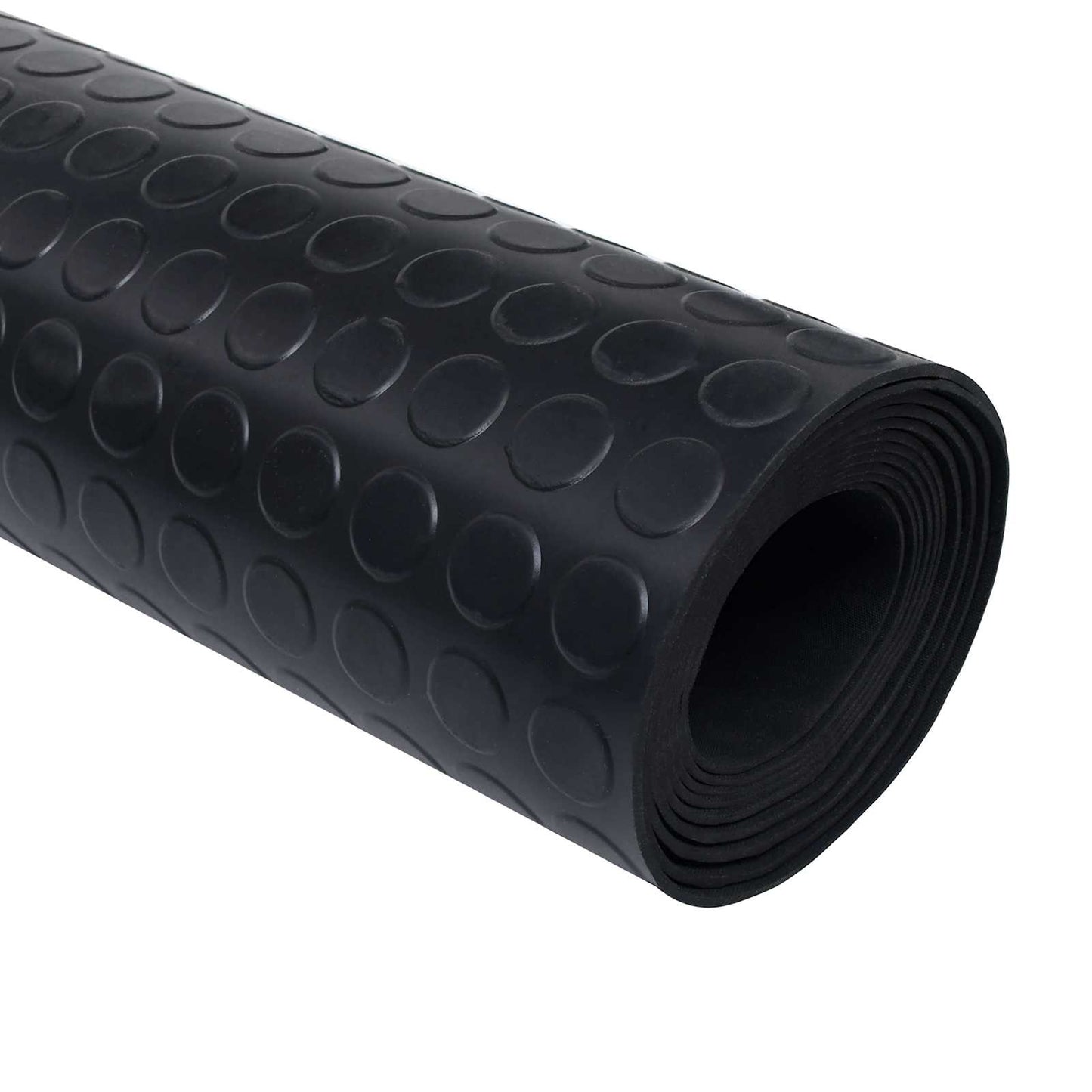 Gulvmåtte Sort 1,5 x 4 m Gummi