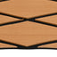 Bådmåtte Stribet Brun og sort 190 x 70 cm EVA