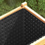 Dimpled Drænplade Sort 1 x 10 m HDPE