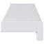 Vindueskarm Hvid 100 x 15 x 4,5 cm PVC