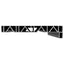 Vindueskarm Hvid 60 x 20 x 4,5 cm PVC
