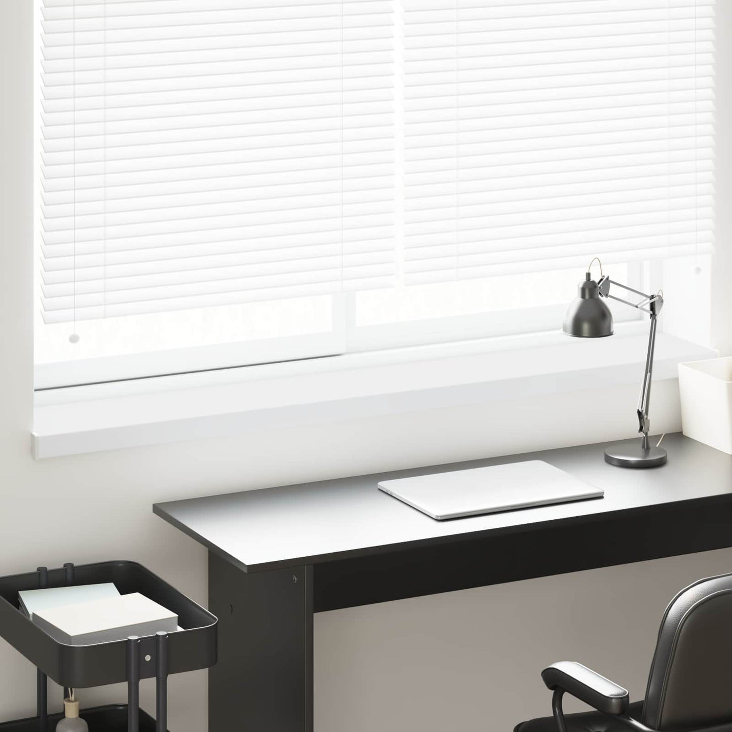 Vindueskarm Hvid 120 x 20 x 4,5 cm PVC