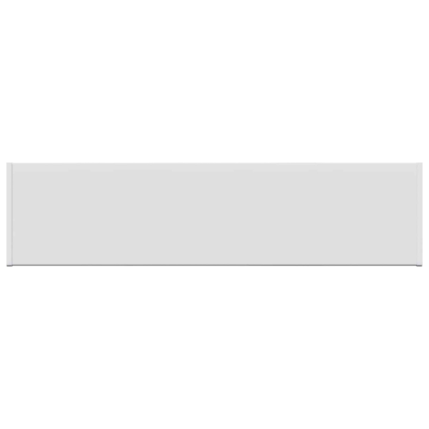 Vindueskarm Hvid 100 x 25 x 4,5 cm PVC