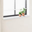 Vindueskarm Hvid 120 x 30 x 4,5 cm PVC
