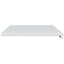 Vindueskarm Hvid 80 x 45 x 4,5 cm PVC
