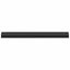 Vindueskarm Sort med træstruktur 60 x 10 x 4,5 cm PVC