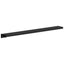 Vindueskarm Sort med træstruktur 100 x 15 x 4,5 cm PVC