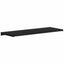 Vindueskarm Sort med træstruktur 100 x 30 x 4,5 cm PVC