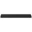 Vindueskarm Sort med træstruktur 80 x 35 x 4,5 cm PVC