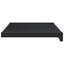 Vindueskarm Sort med træstruktur 80 x 35 x 4,5 cm PVC