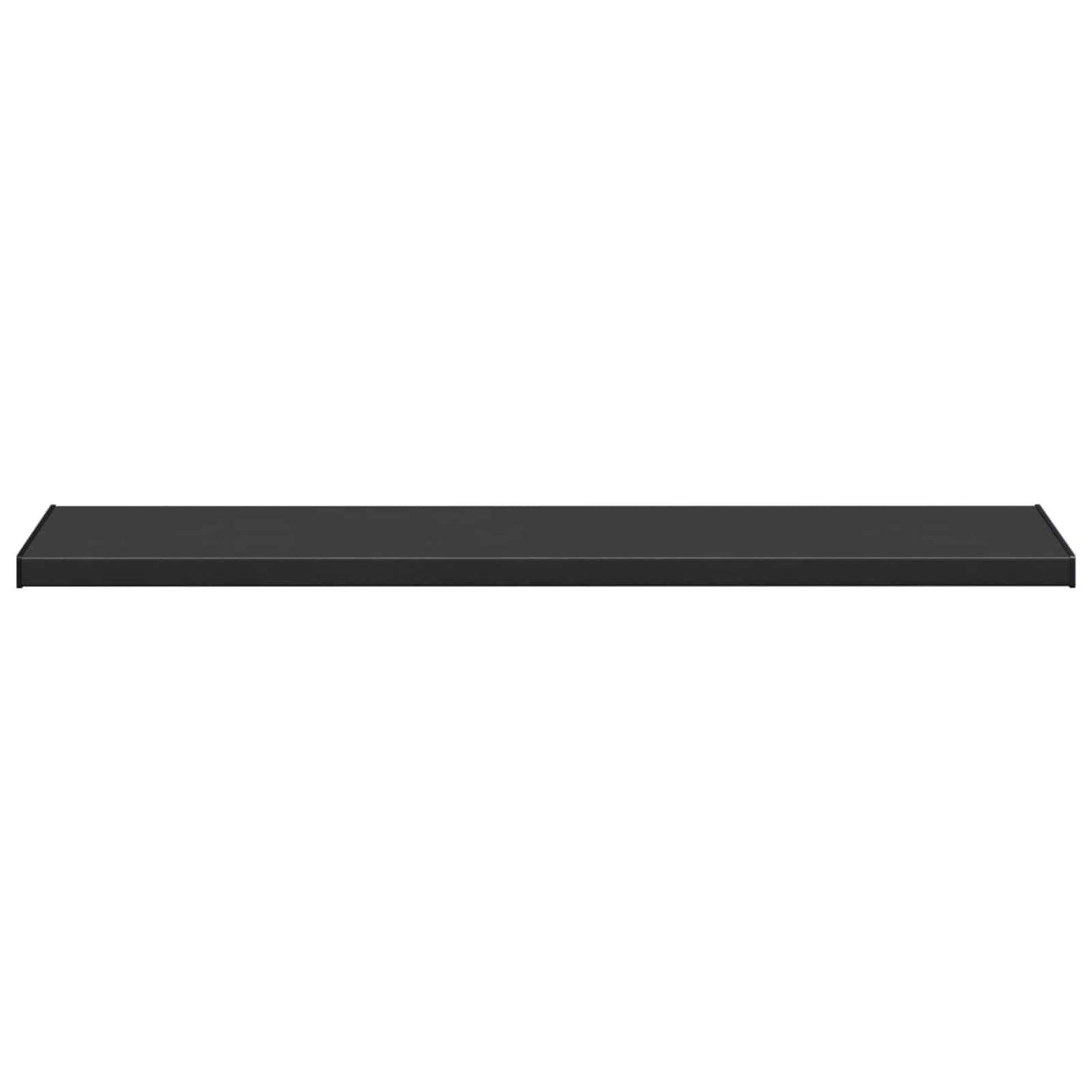 Vindueskarm Sort med træstruktur 160 x 40 x 4,5 cm PVC