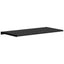 Vindueskarm Sort med træstruktur 60 x 45 x 4,5 cm PVC