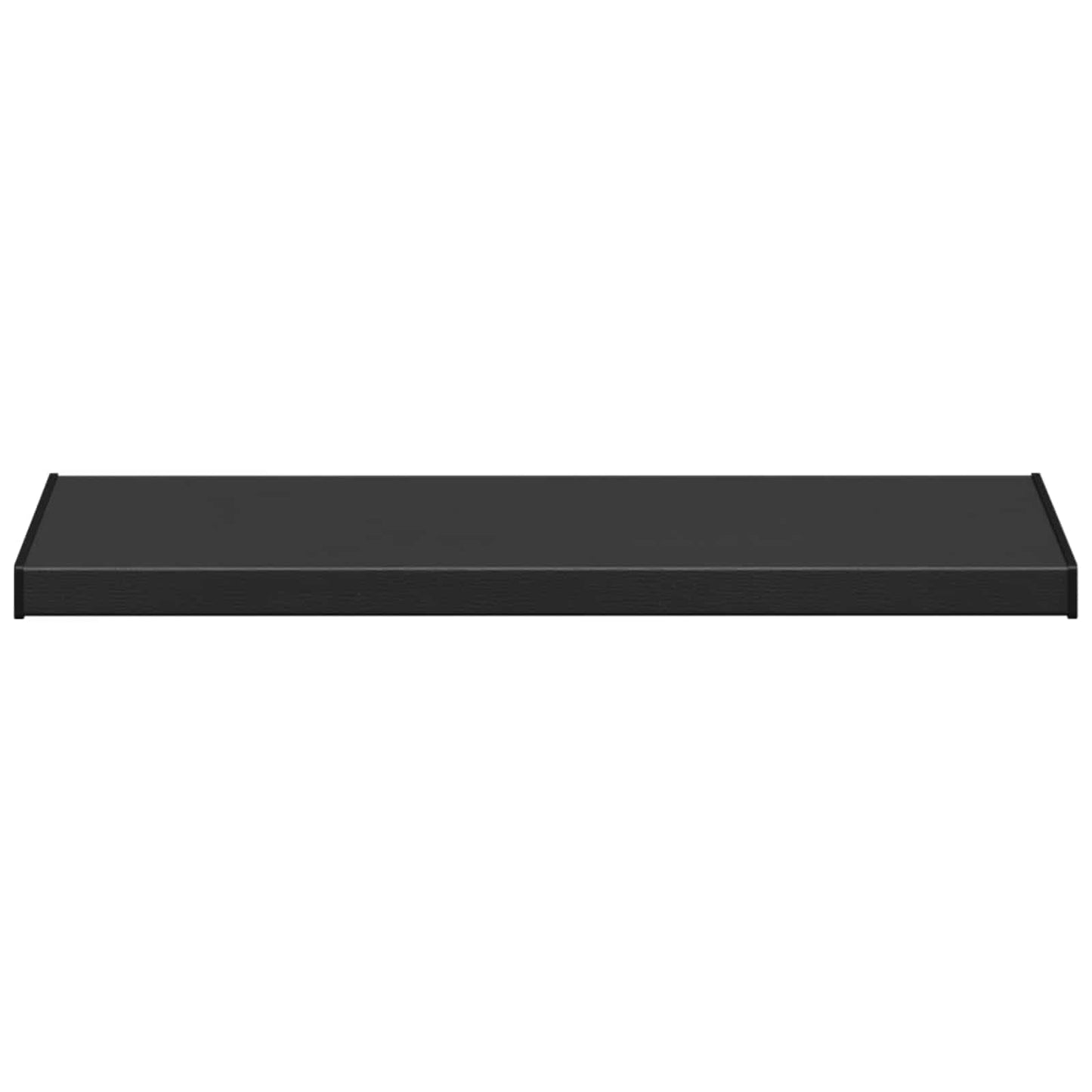 Vindueskarm Sort med træstruktur 100 x 45 x 4,5 cm PVC
