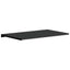 Vindueskarm Sort med træstruktur 60 x 50 x 4,5 cm PVC