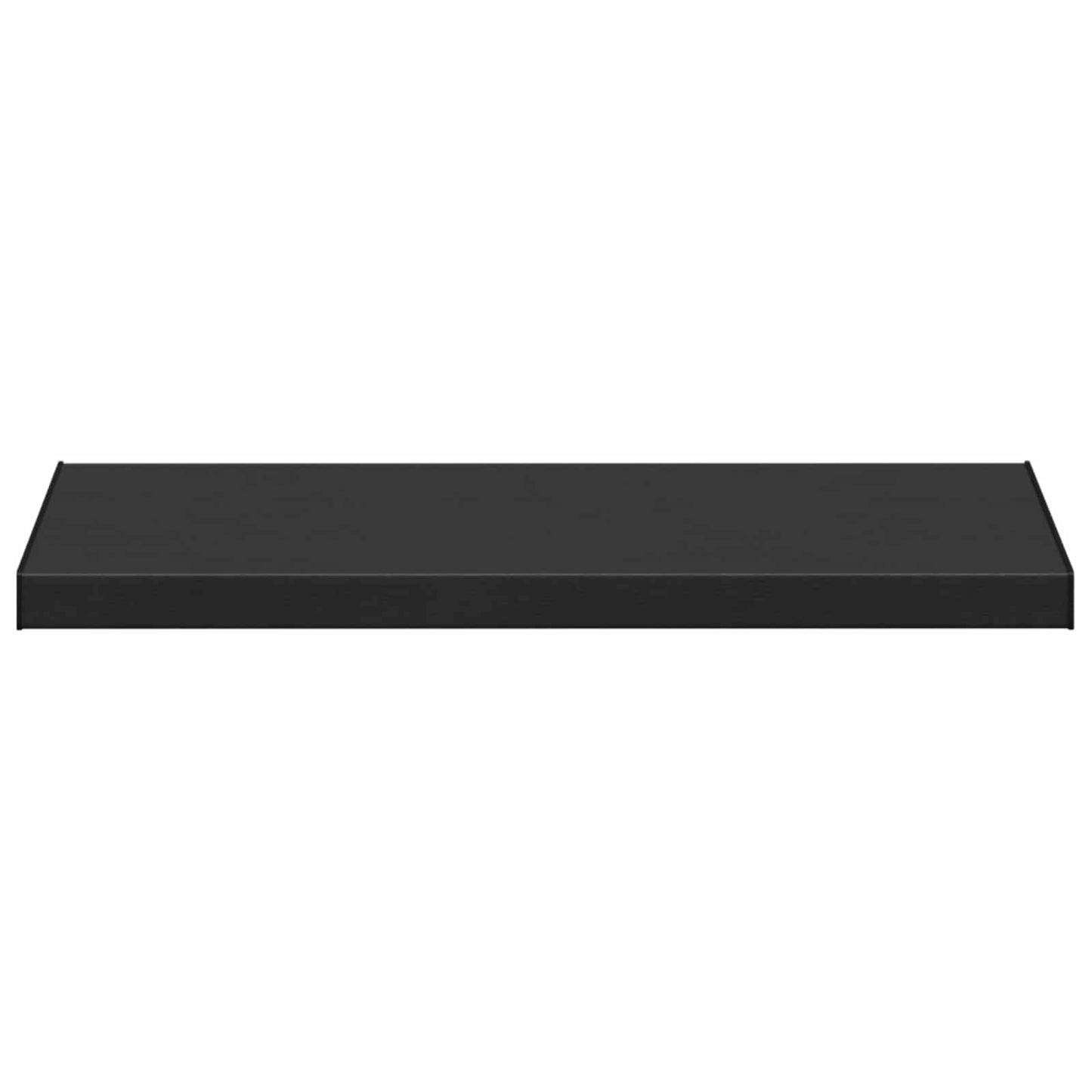Vindueskarm Sort med træstruktur 60 x 50 x 4,5 cm PVC
