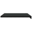 Vindueskarm Sort med træstruktur 80 x 50 x 4,5 cm PVC