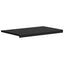 Vindueskarm Sort med træstruktur 100 x 50 x 4,5 cm PVC