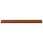 Vindueskarm Brun træ 120 x 25 x 4,5 cm PVC