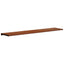 Vindueskarm Brun træ 120 x 30 x 4,5 cm PVC