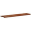 Vindueskarm Brun træ 160 x 35 x 4,5 cm PVC