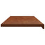 Vindueskarm Brun træ 160 x 40 x 4,5 cm PVC
