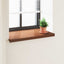 Vindueskarm Brun træ 100 x 50 x 4,5 cm PVC
