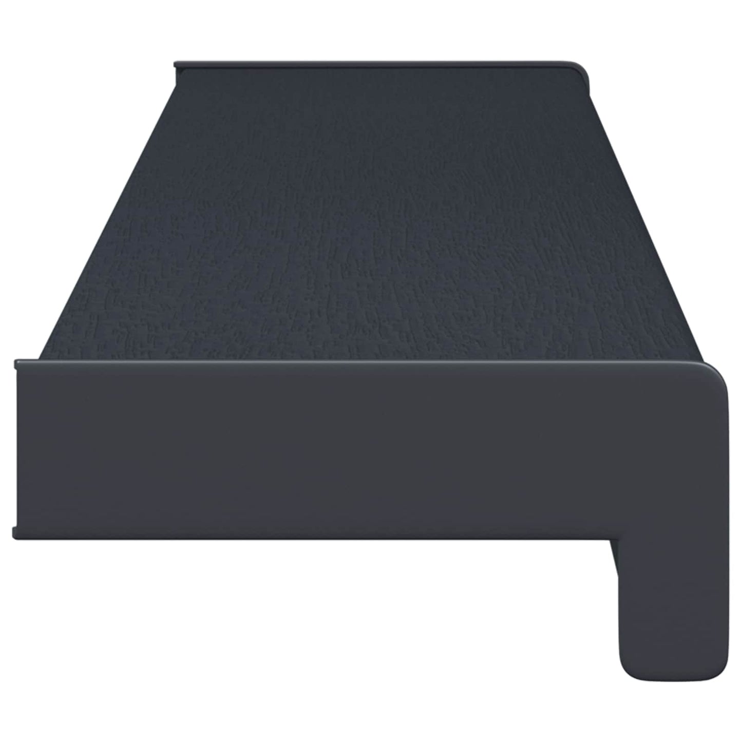 Vindueskarm Anthracit med træstruktur 100 x 10 x 4,5 cm PVC