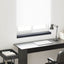 Vindueskarm Anthracit med træstruktur 60 x 15 x 4,5 cm PVC