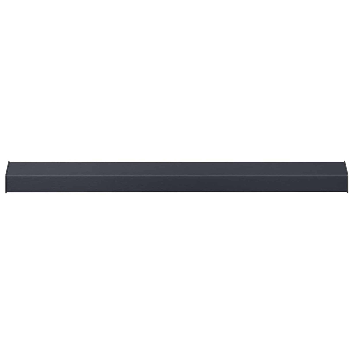 Vindueskarm Anthracit med træstruktur 80 x 15 x 4,5 cm PVC