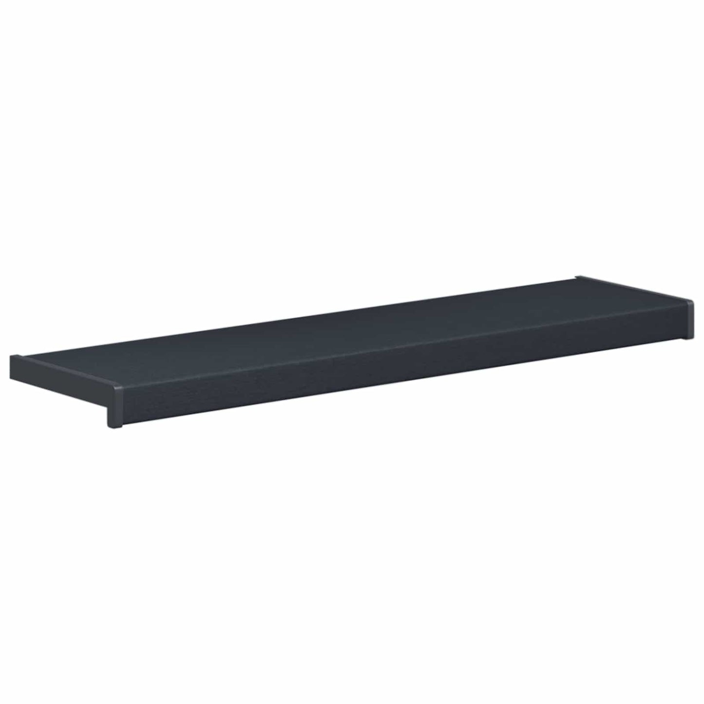 Vindueskarm Anthracit med træstruktur 80 x 20 x 4,5 cm PVC