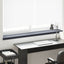 Vindueskarm Anthracit med træstruktur 120 x 20 x 4,5 cm PVC