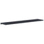 Vindueskarm Anthracit med træstruktur 120 x 20 x 4,5 cm PVC
