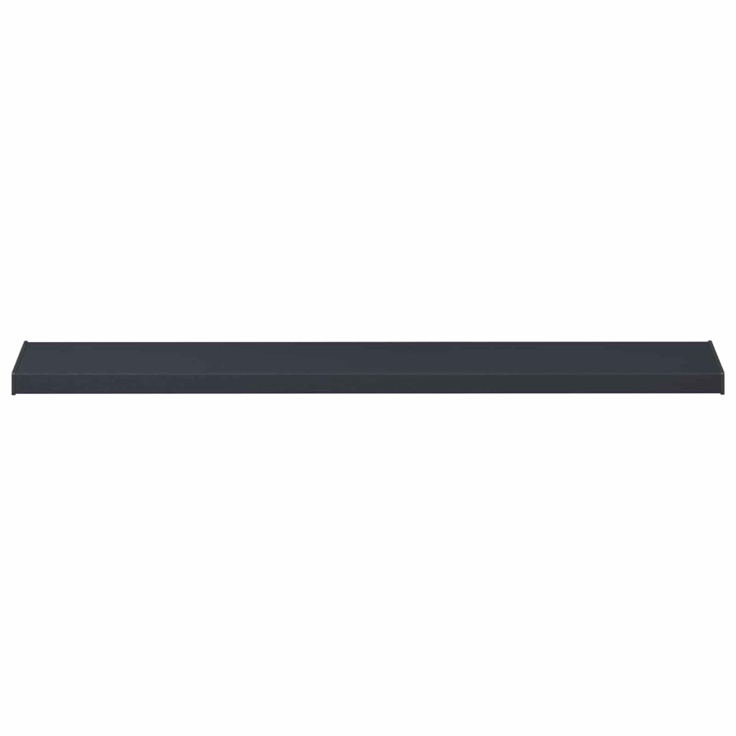 Vindueskarm Anthracit med træstruktur 120 x 20 x 4,5 cm PVC