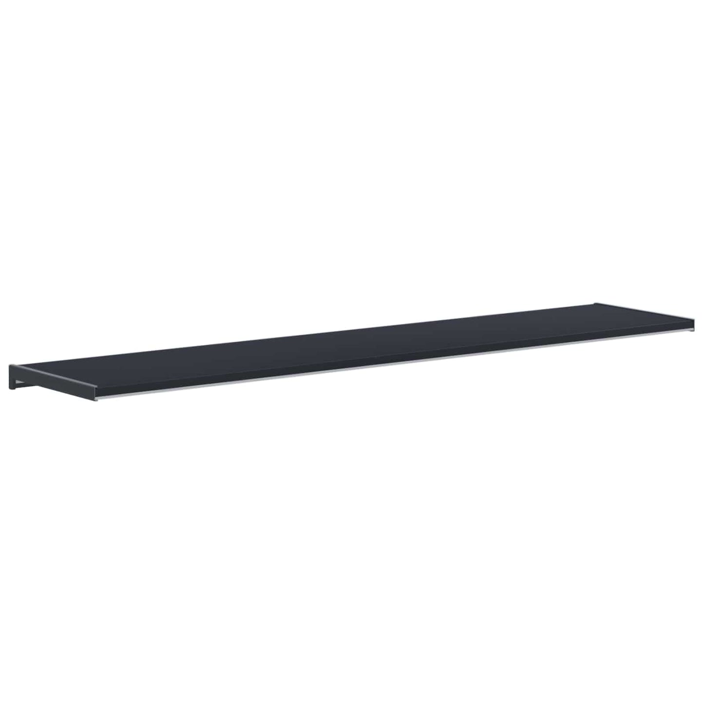Vindueskarm Anthracit med træstruktur 160 x 20 x 4,5 cm PVC