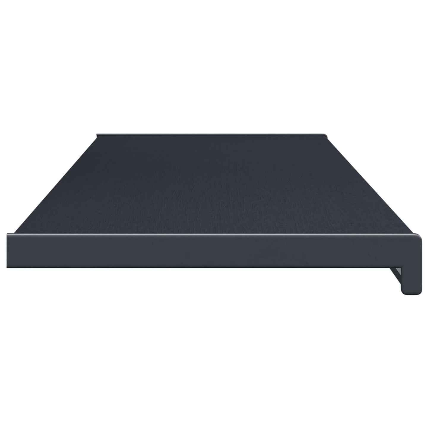 Vindueskarm Anthracit med træstruktur 160 x 25 x 4,5 cm PVC