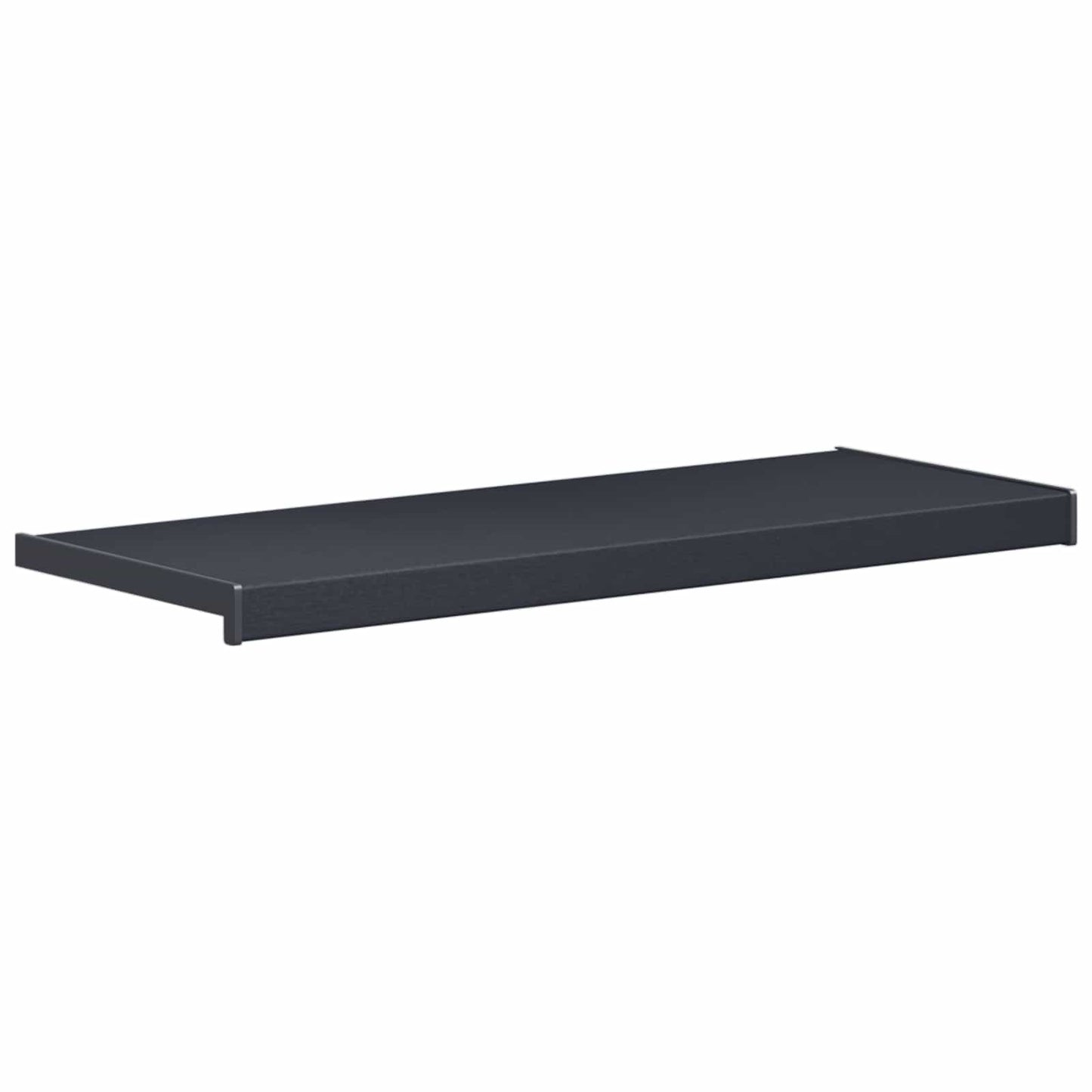 Vindueskarm Anthracit med træstruktur 80 x 30 x 4,5 cm PVC