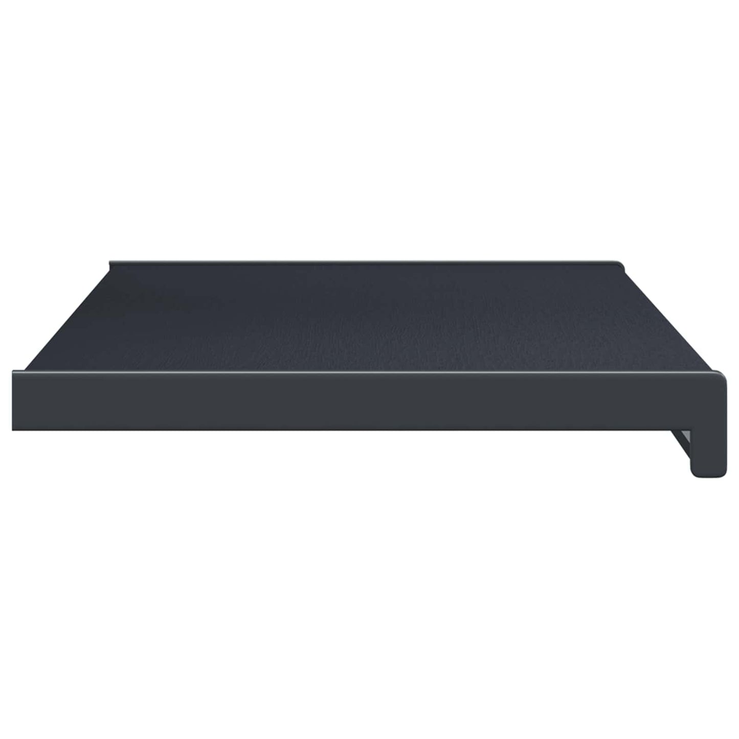 Vindueskarm Anthracit med træstruktur 100 x 30 x 4,5 cm PVC