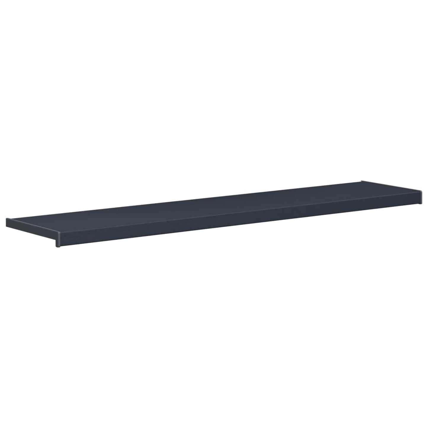 Vindueskarm Anthracit med træstruktur 120 x 30 x 4,5 cm PVC