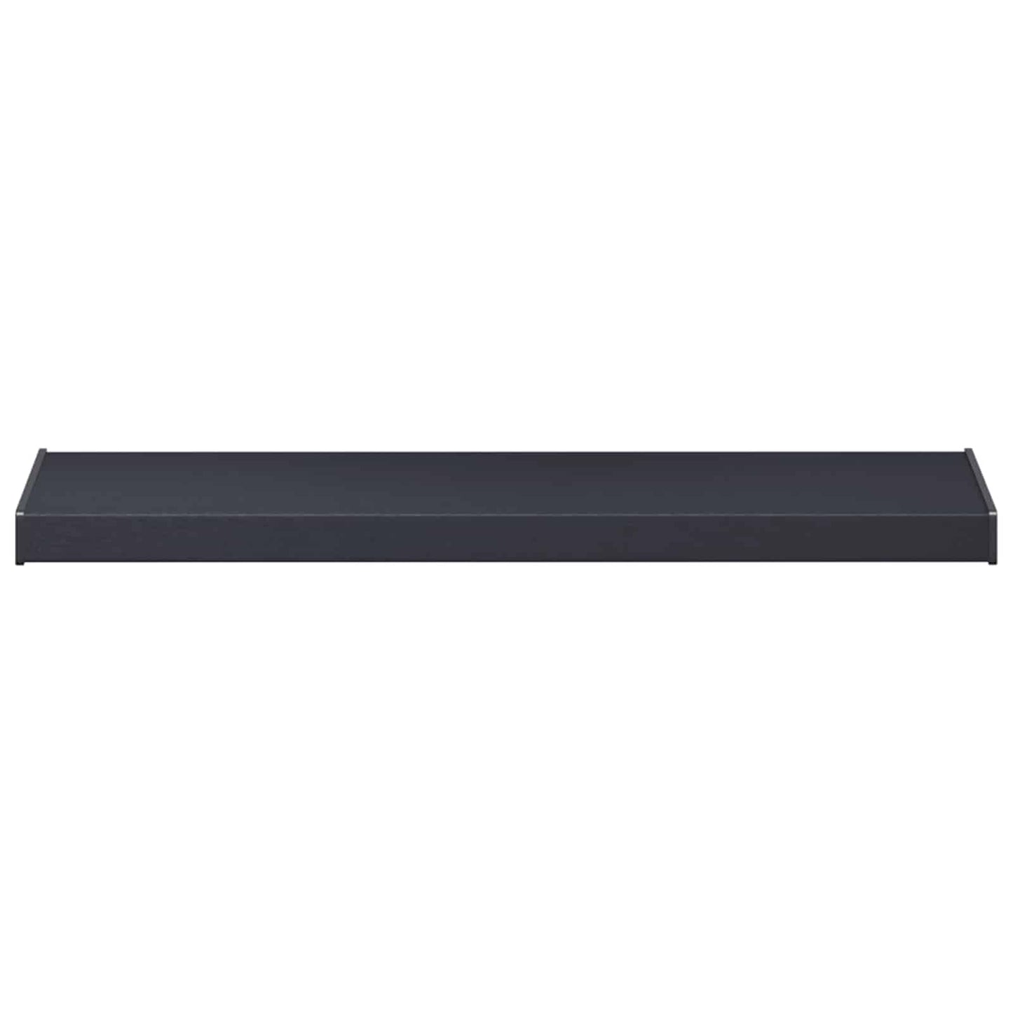 Vindueskarm Anthracit med træstruktur 60 x 35 x 4,5 cm PVC