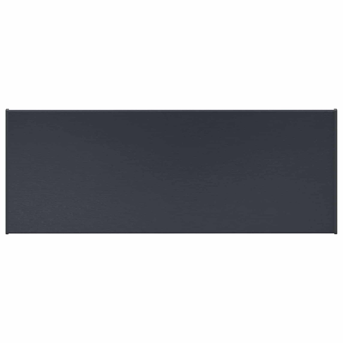 Vindueskarm Anthracit med træstruktur 60 x 35 x 4,5 cm PVC